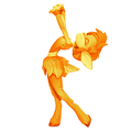 Elora's Pandiculating emote.