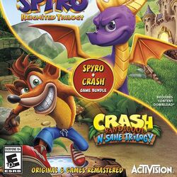 Crash bandicoot spyro bundle ps4 cheap