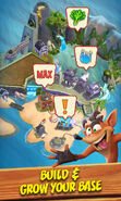 Coco in her base in a prototype promo image