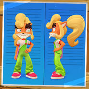 Promotional image of Fake Coco for Crash Bandicoot: On the Run!.