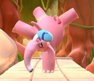 Pink Elephant's Frosty form.