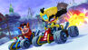 Cortex and Crash racing in Polar Pass