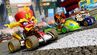 Cortex, Coco and Tiny racing on Turbo Track