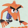 Japanese render of Crash crawling