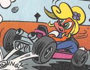 Coco as she appears in the comic