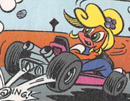 Coco as she appears in the comic.