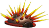 A Spiked Shell from Warped