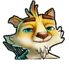 Hunter's mugshot from Crash Team Racing Nitro-Fueled