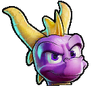 Spyro's mugshot from Crash Team Racing Nitro-Fueled