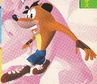 Japanese render of Crash sneaking