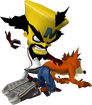 Cortex spanking Crash