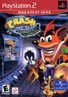 Crash on the NTSC-U PlayStation 2 Greatest Hits box art of Crash Bandicoot: The Wrath of Cortex