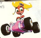 Promotional artwork of Coco in CTR