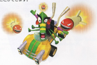 Japanese render of Nitros Oxide in the Team Oxide kart