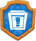 The crate team badge