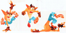 Concept art of Crash