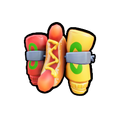 N. Gin's Extra Ketchup jetpack from Crash Team Rumble