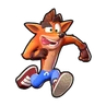 Crash's default skin