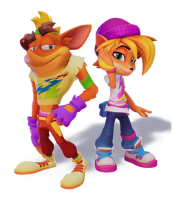 crash bandicoot kalem cizimli