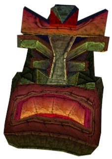 Crash Bandicoot 2 Cortex Strikes Back Angry Tiki