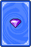 The purple gem trading card