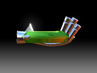 Render of Oxide's hovercraft