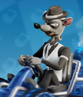 Pinstripe's Negative Gangster skin