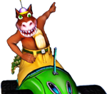 Crash Nitro Kart Dingodile