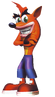 Promotional artwork of Crash in Crash Bash