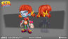 Concept art of Nina's Ragdoll skin