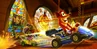 Crash on the loading screen for Clockwork Wumpa