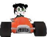 Yaya as she appears in Crash Bandicoot Nitro Kart 2.