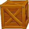 A Basic Crate from Crash Bandicoot