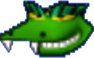 Komodo Joe's icon in Crash Bash