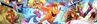 Dingodile in the Run Away banner.