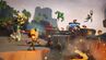 Cortex, Dingodile, Crash, N. Brio and N. Tropy (F) in Tar Valley