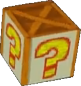 A Slot Crate from Crash Bandicoot 3: Warped.