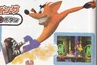 Japanese render of Crash sliding