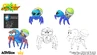 Concept art of the Araknids