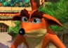 Crash glares at Tiny