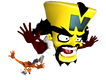 Crash throwing Cortex