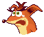 Crash's sad emote