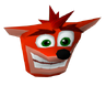 Crash's head