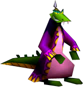 Komodo Joe in Crash Bash