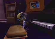 Cortex playing the piano.