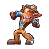 Crash's Western skin