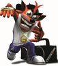 Rapping Crash from Warped promotional art