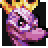 Spyro's Character Icon in the GBA version of Crash Nitro Kart