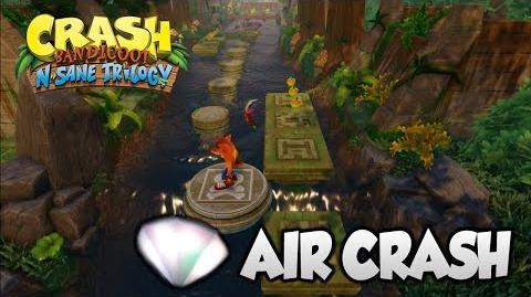 Crash Bandicoot 2 - "Air Crash" 2nd Gem (PS4 N Sane Trilogy)
