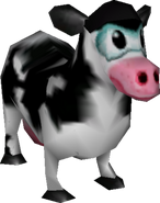An unused cow model from Crash Bandicoot: The Wrath of Cortex. It was originally going to appear in Tornado Alley